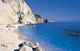 Strand in Agathonisi Eiland, Dodecanesos, Griekenland