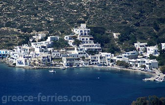Katapola Amorgos Kykladen griechischen Inseln Griechenland