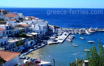 Batsi Andros Kykladen griechischen Inseln Griechenland