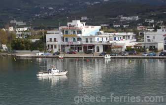 Gavrio Andros Kykladen griechischen Inseln Griechenland