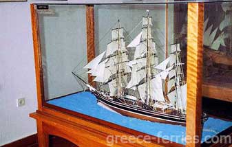 Das maritime Museum Andros Kykladen griechischen Inseln Griechenland
