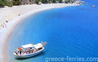 Pigadia Strand Karpathos Eiland, Dodecanesos, Griekenland