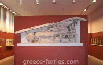 Archeologisch Museum Corfu Eiland, Ionische Eilanden, Griekenland