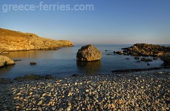 Playa en Cania en la Isla de Creta, Islas Griegas, Grecia