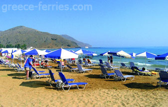 Chania Griechischen Inseln Kreta Griechenland Georgioupoli Strand