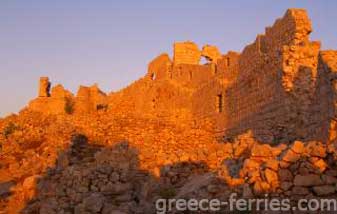Κάστρο Χάλκη Ελληνικά Νησιά Δωδεκάνησα Ελλάδα