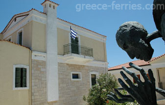 Museo de Nikos Kazantzakis Heraclion en la isla de Creta, Islas Griegas, Grecia