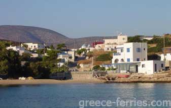 Νησί Ηράκλεια Κυκλάδες ελληνικά νησιά Ελλάδα