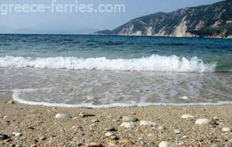 Afales Beach Ithaka Greek Islands Ionian Greece
