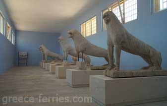Archeologisch Museum Dilos Mykonos Eiland, Cycladen, Griekenland