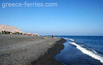 Perivolos Beach Thira Santorini Cyclades Greek Islands Greece
