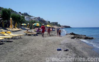 Masouri Strand Kalymnos Dodekanesen griechischen Inseln Griechenland