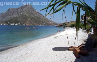Myrties Strand Kalymnos Dodekanesen griechischen Inseln Griechenland
