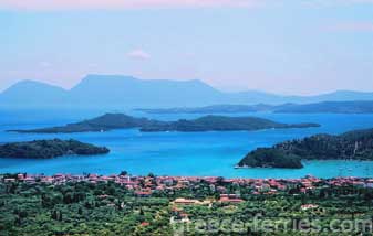 Nydri Lefkada Ionian Greek Islands Greece
