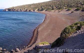 Pagia Amos Playas de Nisiros en Dodecaneso, Islas Griegas, Grecia
