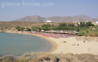 Punda Playas Paros en Ciclades, Islas Griegas, Grecia