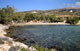 Agia Irini Strand Paros, Kykladen, Griechenland