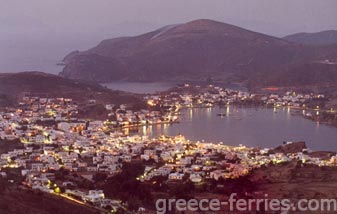 Skala Patmos Eiland, Dodecanesos, Griekenland