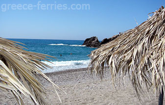 Playas de Rethimno en la isla de Creta, Islas Griegas, Grecia Geropotamos