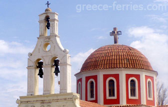 Monasterio Arsaniu Rethimno en la isla de Creta, Islas Griegas, Grecia