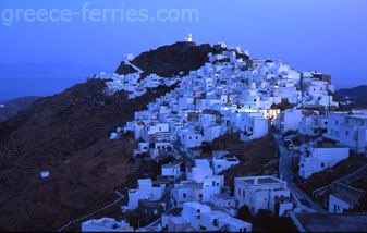 Chora Serifos Kykladen griechischen Inseln Griechenland