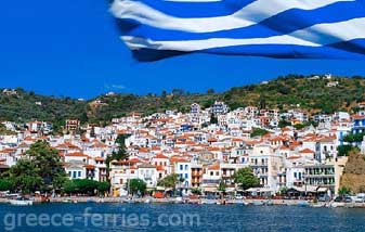 Σποράδες Σκόπελος Ελληνικά νησιά Ελλάδα