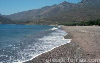 Plaka Beach Tilos Dodecanese Greek Islands Greece