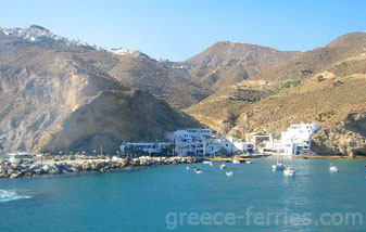 Agios Nikolaos Anafi Cyclades Greek Islands Greece
