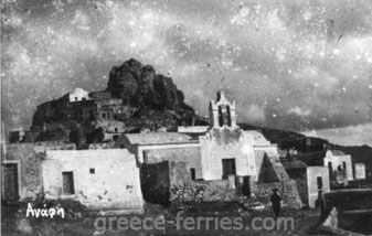 History of Anafi Cyclades Greek Islands Greece