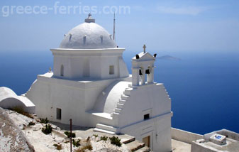 Monastery of Panagia Kalamiotissa Anafi Cyclades Greek Islands Greece