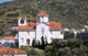 Iglesia en Batsi Andros en Ciclades, Islas Griegas, Grecia