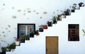Architektur in Antiparos Kykladen griechischen Inseln Griechenland