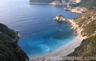 Drasti Beach Corfu Greek Islands Ionian Greece