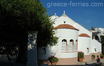 The Palianis Monastery Heraklion Crete Greek Islands Greecee