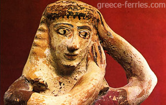 Archäologisches Museum Santorini Cyclades Greek Islands Greece