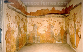 Das prähistorische Museum von Thira Santorini Kykladen Griechenland