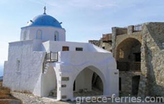 Agios Georgios Tempel Astypalea Dodekanesen griechischen Inseln Griechenland