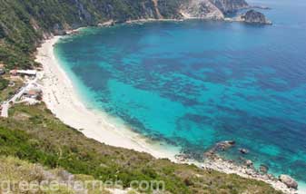 Petani Beach Kefalonia Greek Islands Ionian Greece