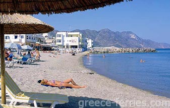 Kardamena Strand Kos Eiland, Dodecanesos, Griekenland