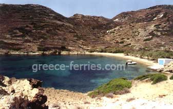 Klima Beach Kimolos Island Cyclades Greece
