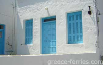 Architecture of Kimolos Greek Islands Cyclades Greece