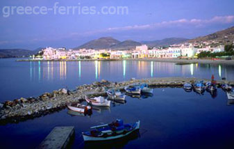 L’île de Paros des Cyclades Grèce