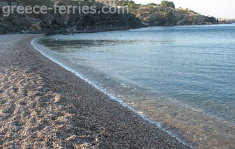 Vlyga Playas de Rodas en Dodecaneso, Islas Griegas, Grecia