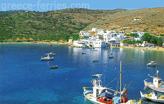 Νησί Σίφνος Κυκλάδες ελληνικά νησιά Ελλάδα