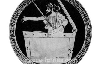 Mythologie van Sikinos Eiland, Cycladen, Griekenland