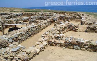 Archeologische opgraving van Palamari Skyros Eiland, Sporaden, Griekenland